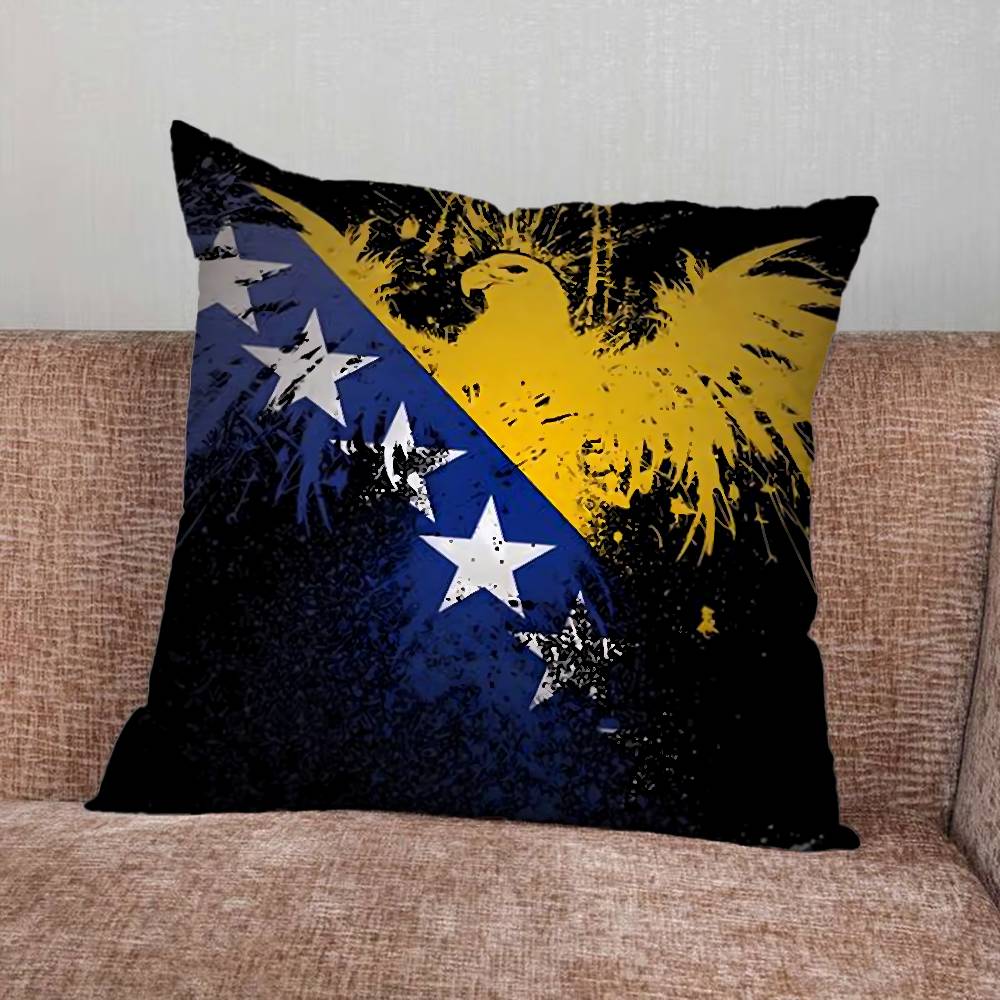 Bosnia flag Art Pillow Case Pillowcase Home Sofa Cushions Car Cushions Pillowcover Office Pillowshell Pillow 30x30cm 12x12in
Bosnia flag Art Pillow Case Pillowcase Home Sofa Cushions Car Cushions Pillowcover Office Pillowshell Pillow 30x30cm 12x12in