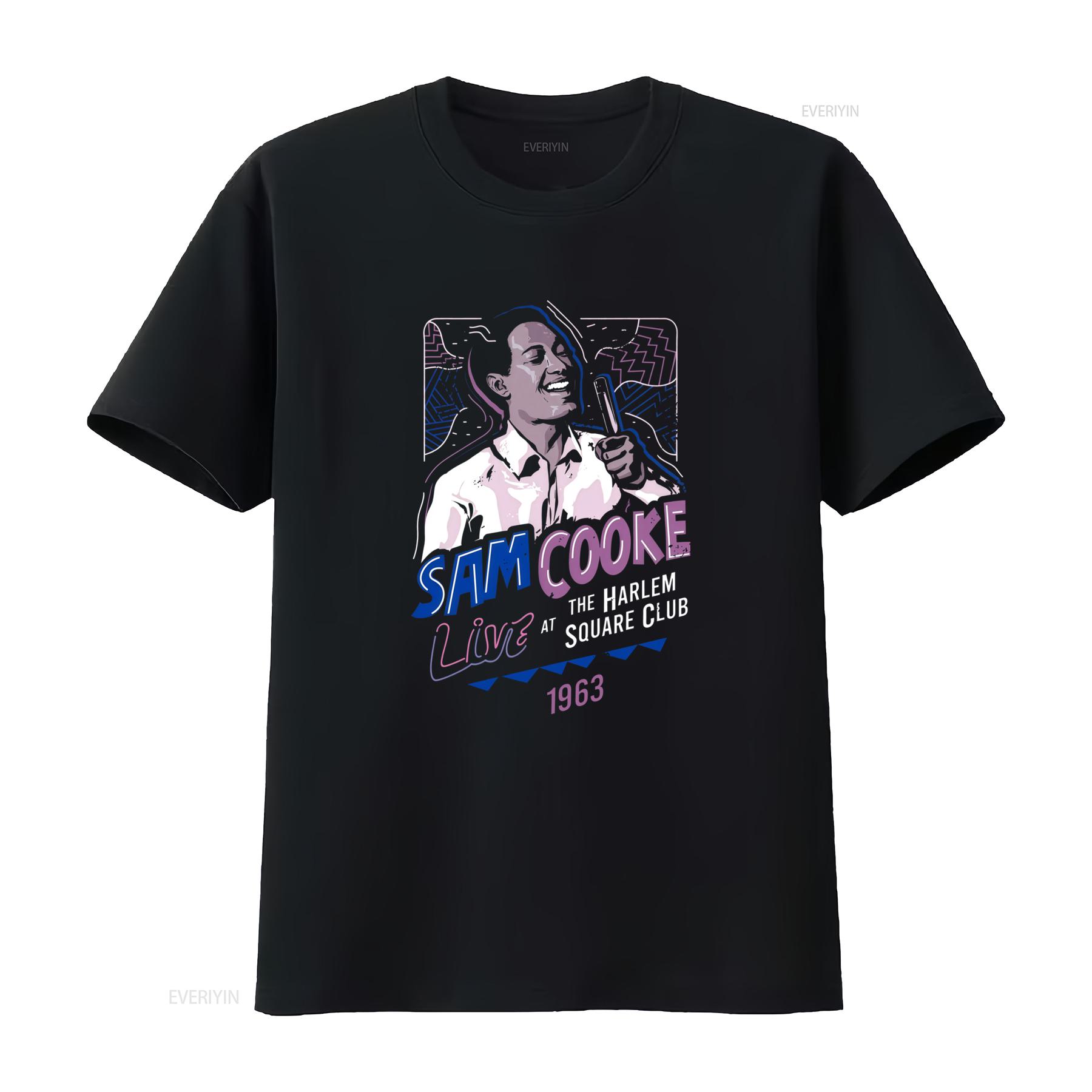 Vintage Sam Cooke Live at Harlem Square Club 1963 T Shirt Heavy Cotton Black Full Size vintage Washed homme Casual Slightly 4XL
Vintage Sam Cooke Live at Harlem Square Club 1963 T Shirt Heavy Cotton Black Full Size vintage Washed homme Casual Slightly 4XL