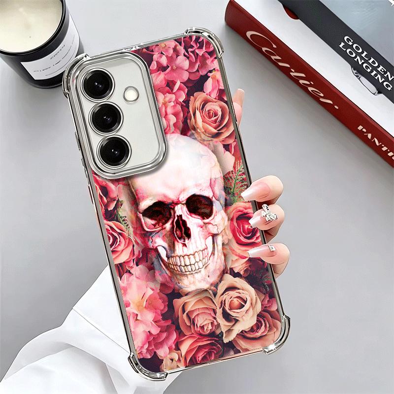 Floral Skull Flower Skeleton Plating Phone Case For Samsung A17 A07 A37 A57 A16 A56 A15 A55 A14 A54 A13 A53 A26 A36 A25 A35 A24 Samsung A54
Floral Skull Flower Skeleton Plating Phone Case For Samsung A17 A07 A37 A57 A16 A56 A15 A55 A14 A54 A13 A53 A26 A36 A25 A35 A24 Samsung A54