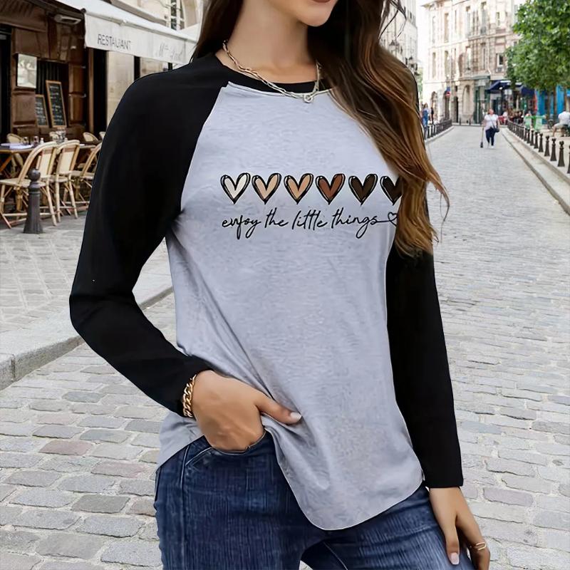 Топы для женщин, красочная футболка с принтом «любовная стрекоза», круглый вырез, длинный рукав, осенний повседневный тонкий пуловер, женский топ с длинными рукавами 8XL серый
Топы для женщин, красочная футболка с принтом «любовная стрекоза», круглый вырез, длинный рукав, осенний повседневный тонкий пуловер, женский топ с длинными рукавами 8XL серый