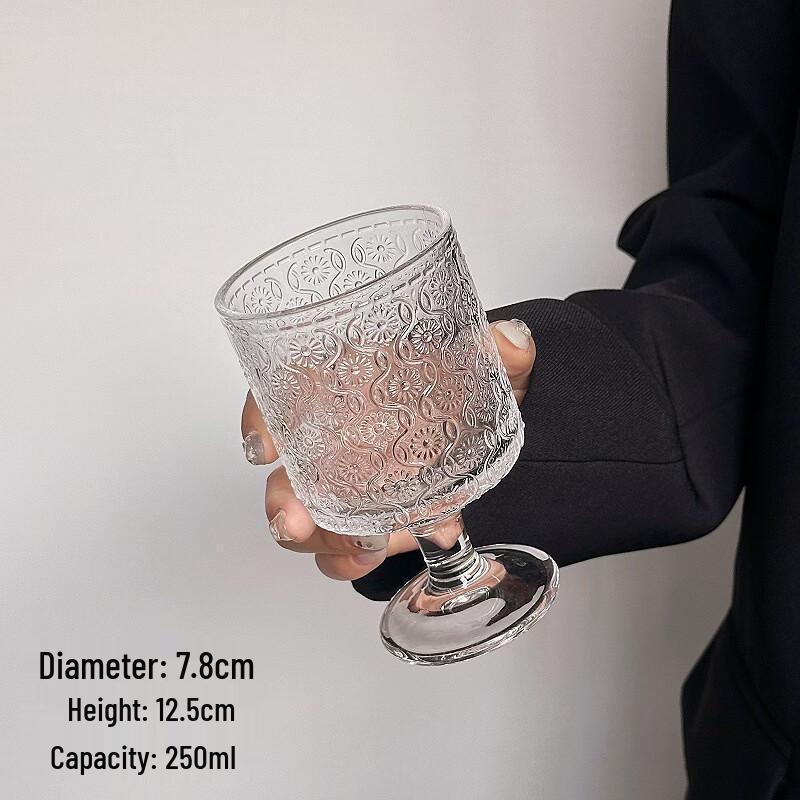 OLOEY Vintage Embossed Lowball Glass Set
OLOEY Vintage Embossed Lowball Glass Set