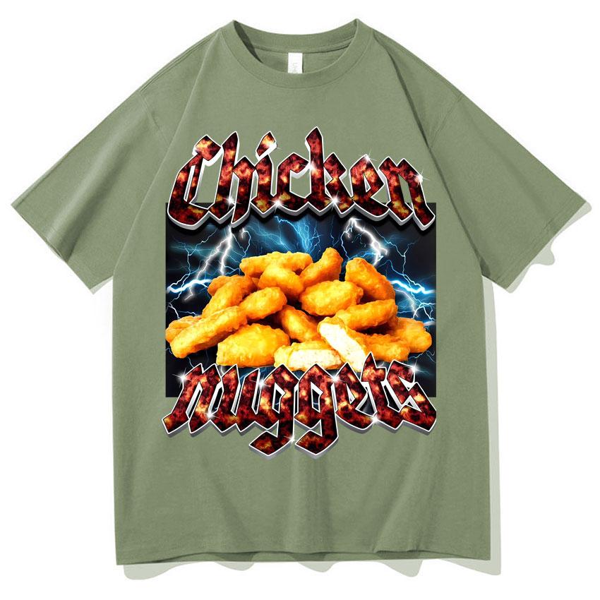 Funny Chicken Nuggets Meme Graphic Tshirt Unisexs Women Vintage Style Oversized T Shirt 100 Cotton Teenagers Pop Comfort Tshirts 4XL
Funny Chicken Nuggets Meme Graphic Tshirt Unisexs Women Vintage Style Oversized T Shirt 100 Cotton Teenagers Pop Comfort Tshirts 4XL