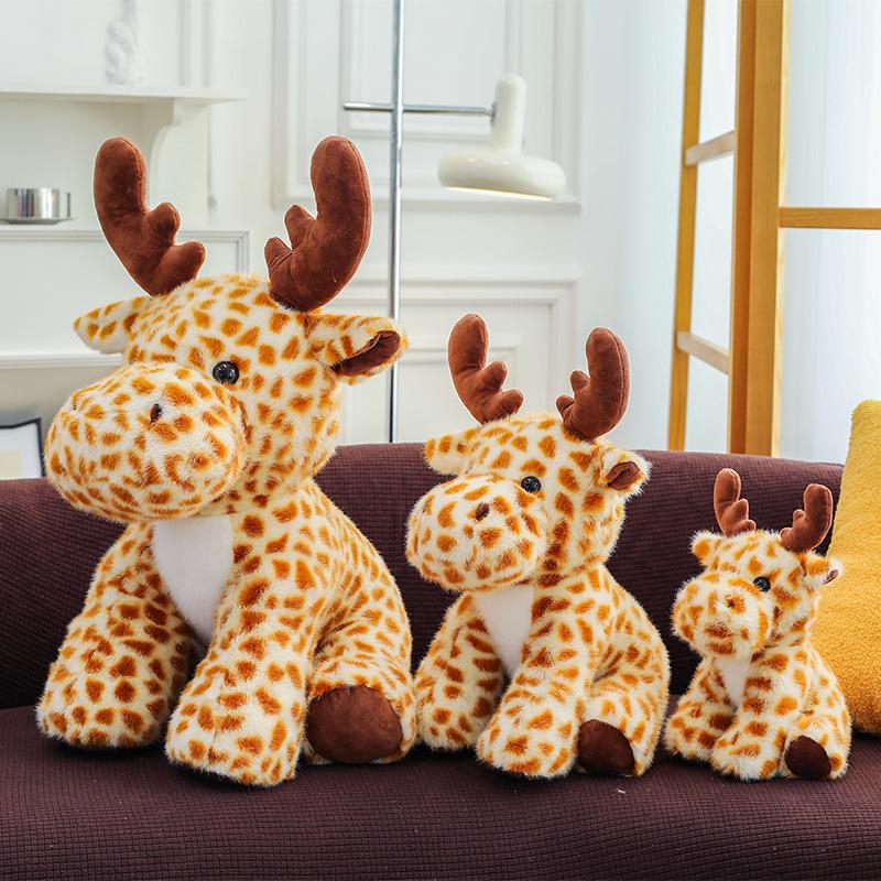 Cute Moose Plush Toy - Large Christmas Series Doll for Kids Birthday Gift 23cm 0.18kg сірий колір
Cute Moose Plush Toy - Large Christmas Series Doll for Kids Birthday Gift 23cm 0.18kg сірий колір