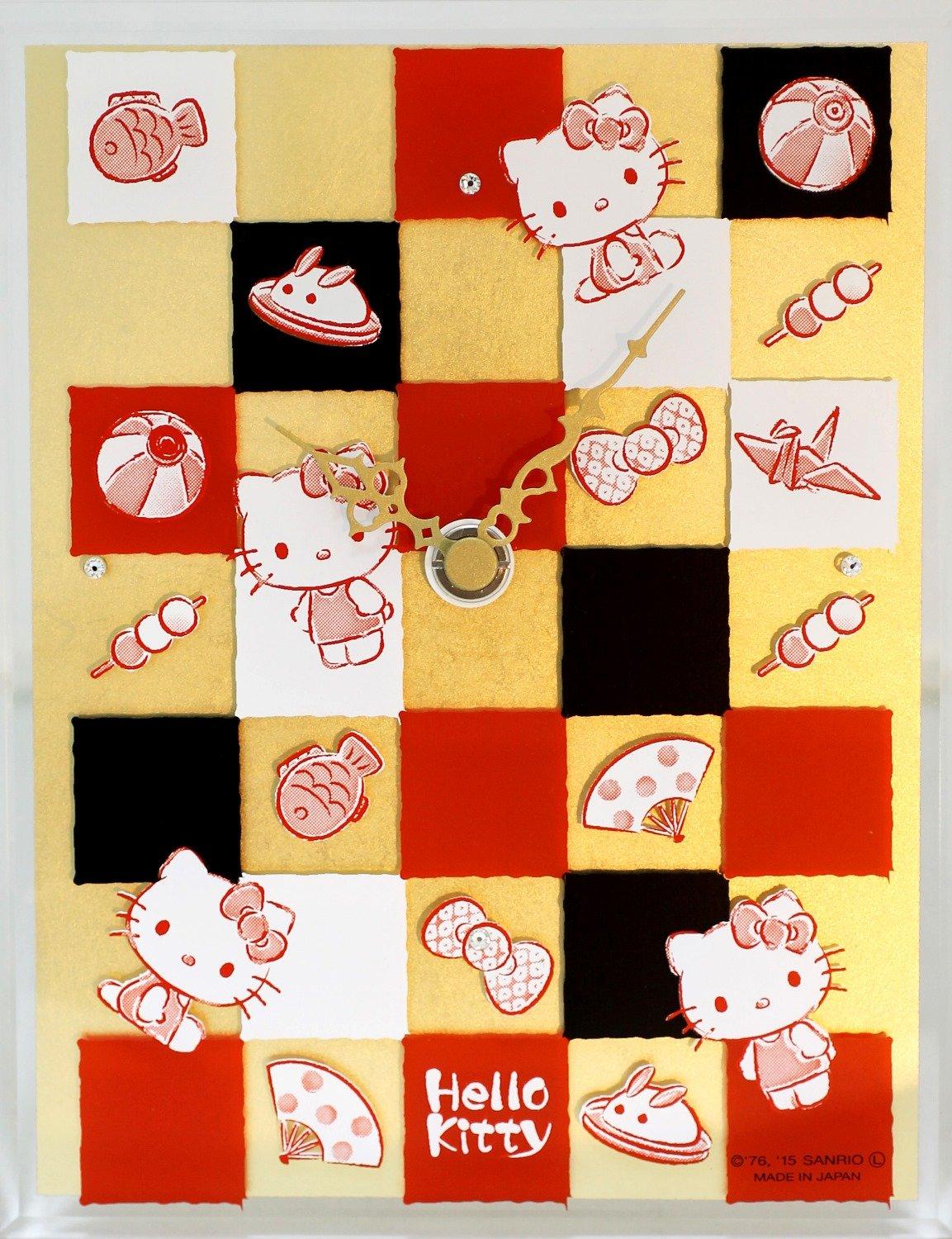 Hello Kitty Стена Японский узор Стекло Может использоваться как настенный или настольный Изготовлено в Часы, Часы, Аналоговые, часы, Япония, Золотой, HKY-5640-GDA золотой
Hello Kitty Стена Японский узор Стекло Может использоваться как настенный или настольный Изготовлено в Часы, Часы, Аналоговые, часы, Япония, Золотой, HKY-5640-GDA золотой