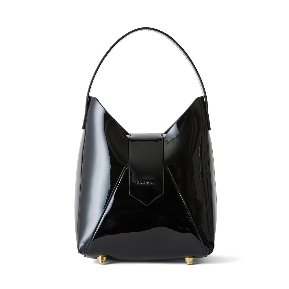 Hazel Fez Enamel One-Handle Bag, Black (Ha-2504-090)
Hazel Fez Enamel One-Handle Bag, Black (Ha-2504-090)