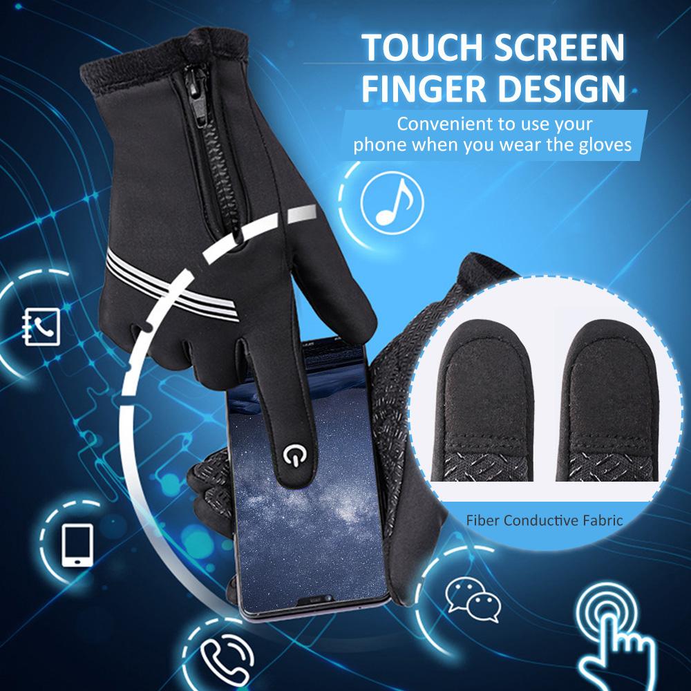 Зимние перчатки Ветрозащитные перчатки для езды на велосипеде Теплые перчатки с полным пальцем Перчатки для езды на велосипеде с сенсорным экраном
Зимние перчатки Ветрозащитные перчатки для езды на велосипеде Теплые перчатки с полным пальцем Перчатки для езды на велосипеде с сенсорным экраном