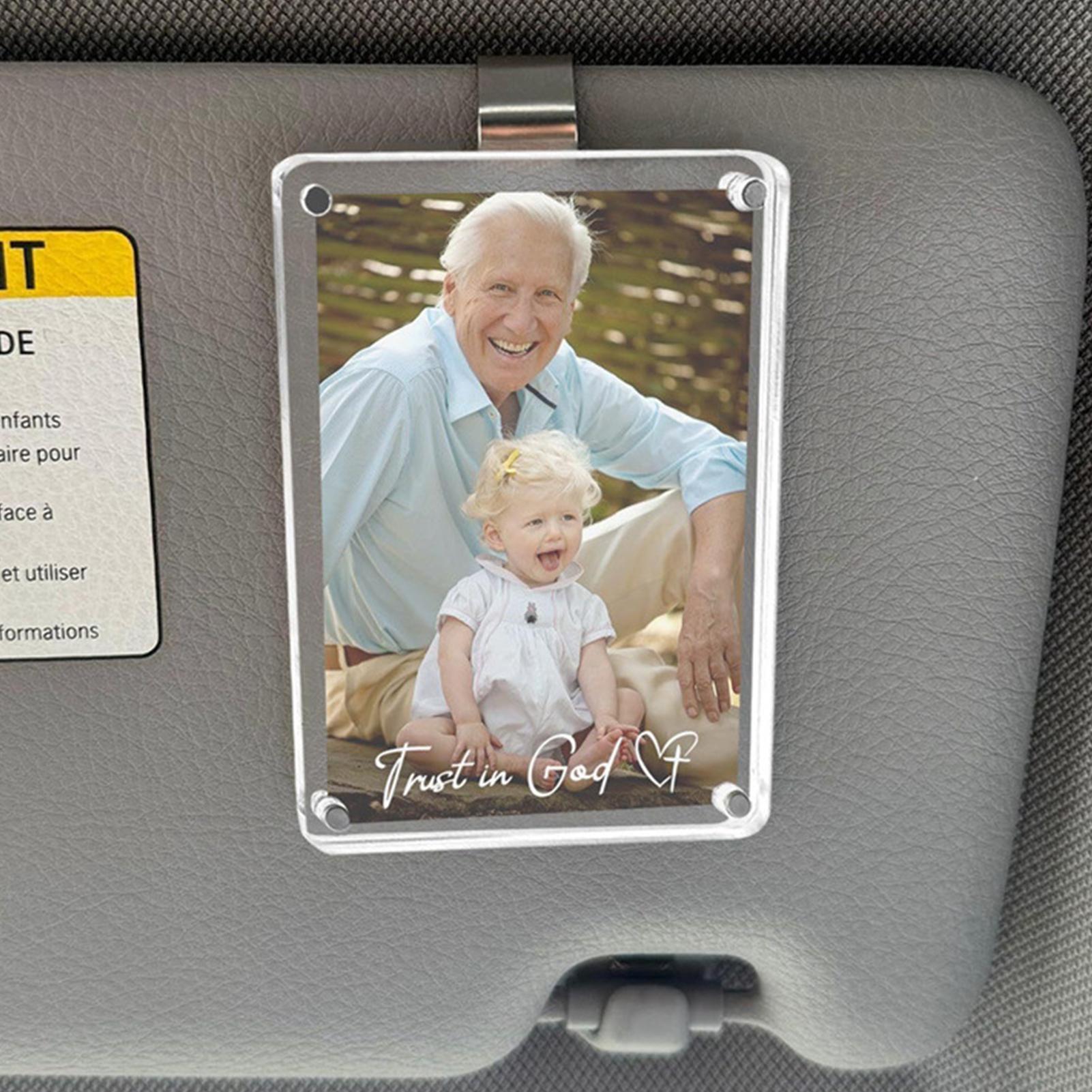 Car Visor Picture Frame Magnetic Acrylic Slim Family Photo Visor Clip For Car For Sedan SUV Minivan Commuting Travel Road Trip красный
Car Visor Picture Frame Magnetic Acrylic Slim Family Photo Visor Clip For Car For Sedan SUV Minivan Commuting Travel Road Trip красный