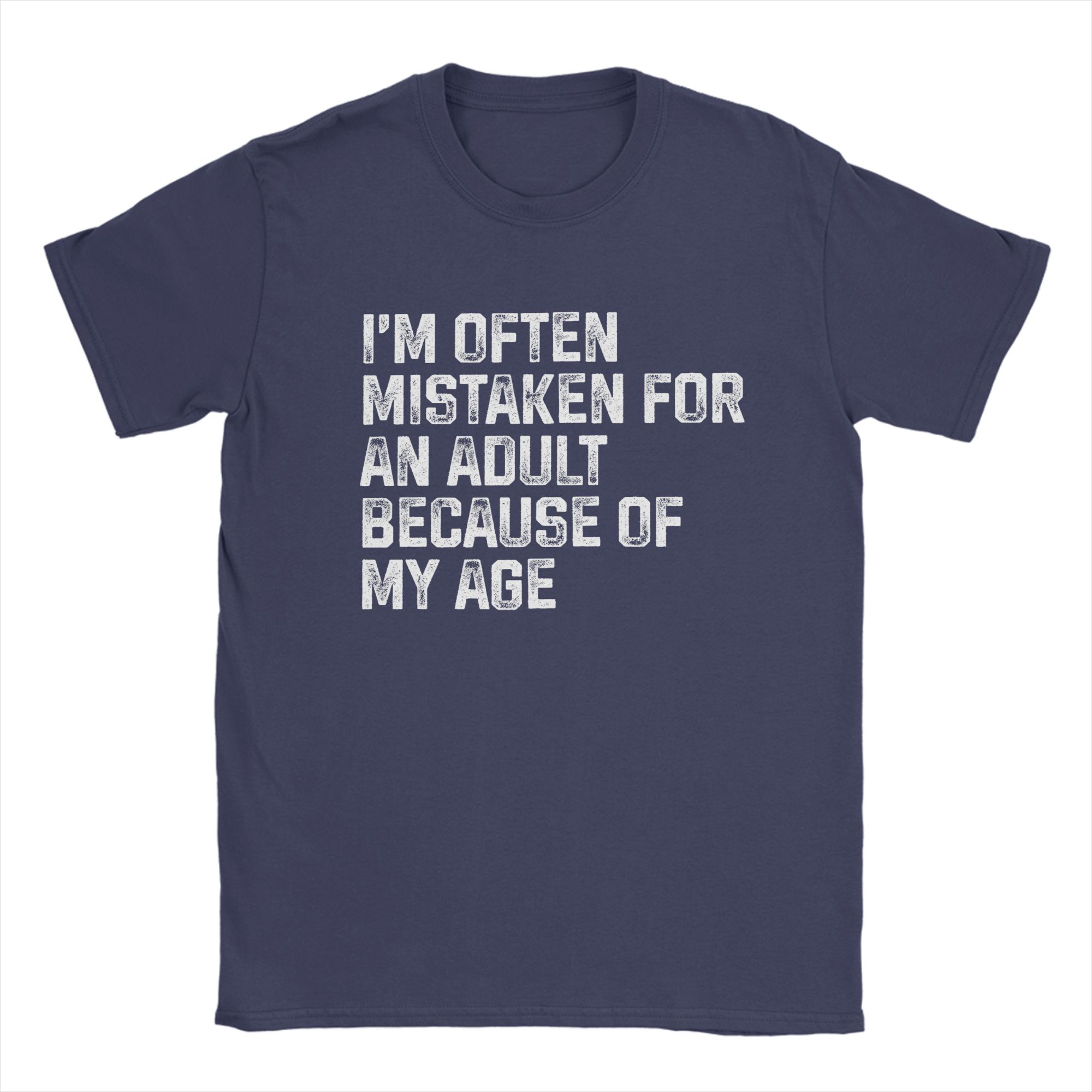 Im Often Mistaken for An Adult Because of My Age T Shirts for Unisex 100 Cotton Awesome TShirt Short Sleeve Tops Printed 4XL
Im Often Mistaken for An Adult Because of My Age T Shirts for Unisex 100 Cotton Awesome TShirt Short Sleeve Tops Printed 4XL