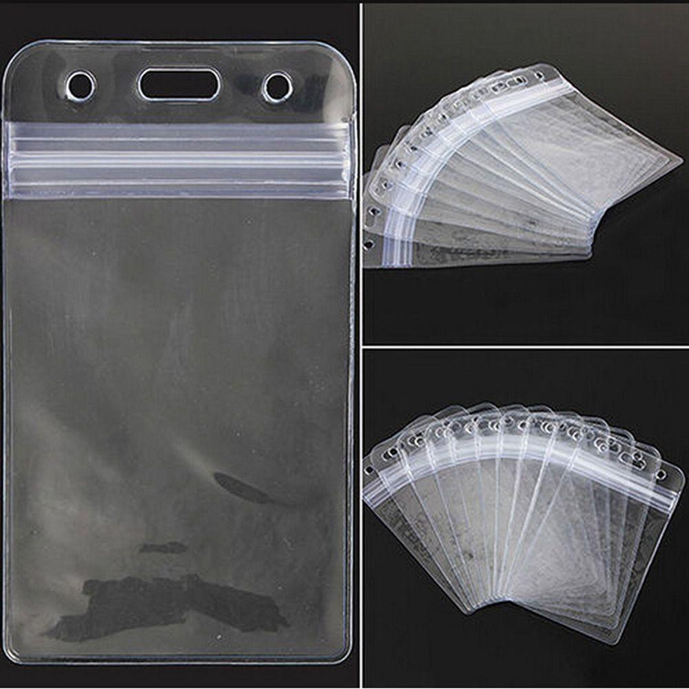 Hot with Zipper Vertical PVC Plastic Badge Holder ID Card Holder Transparent 
Hot with Zipper Vertical PVC Plastic Badge Holder ID Card Holder Transparent