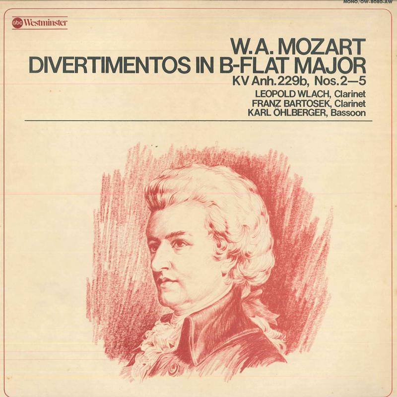 LP Record LEOPOLD WLACH(CLARINET),FRANZ BARTO - W.a.mozart/Devertimentos In B-flat OW8080AW WESTMINSTER 1977 Japan Obi Classical Used
LP Record LEOPOLD WLACH(CLARINET),FRANZ BARTO - W.a.mozart/Devertimentos In B-flat OW8080AW WESTMINSTER 1977 Japan Obi Classical Used