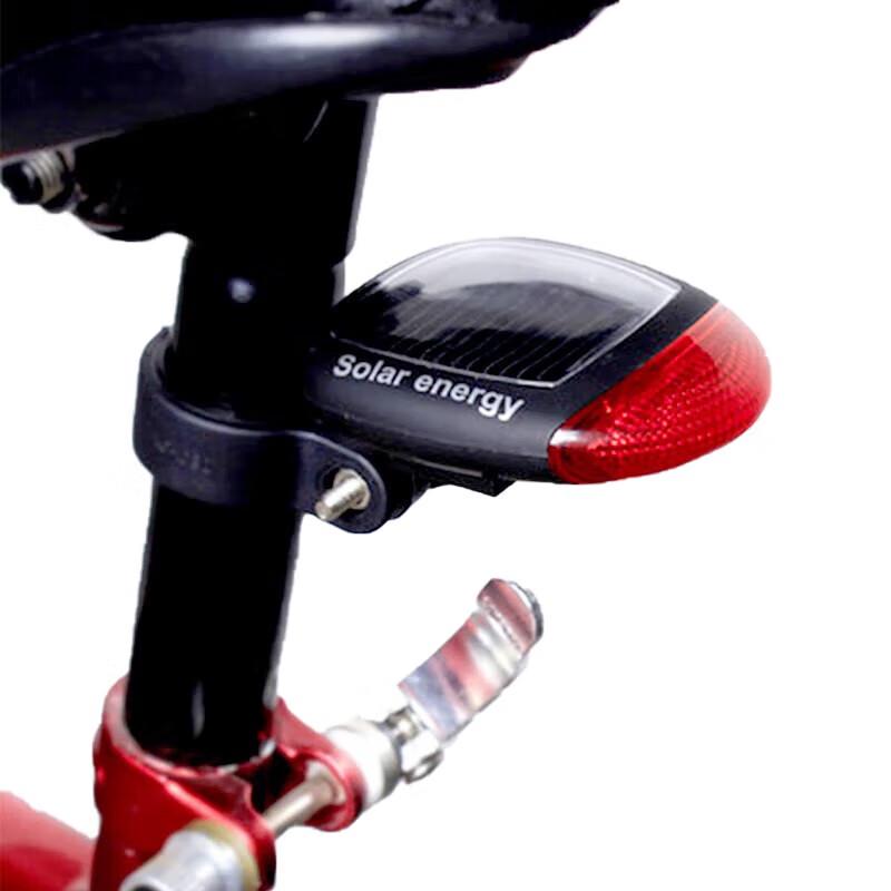 Adandyish Solar Rechargeable Bicycle Taillight One Size
Adandyish Solar Rechargeable Bicycle Taillight One Size