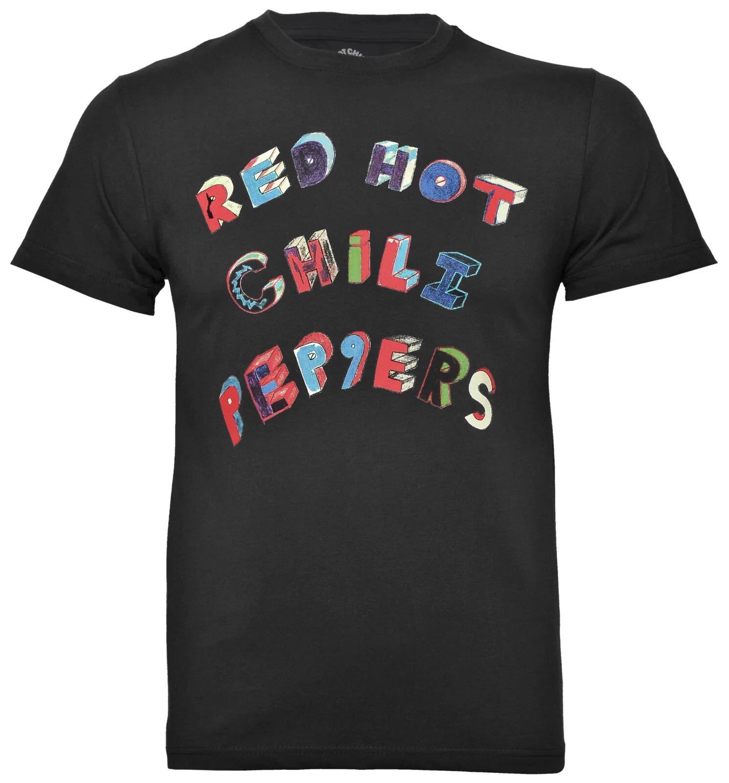 Red Hot Chili Peppers Text Black T Shirt RHCP Colourful Official New S XL 4XL
Red Hot Chili Peppers Text Black T Shirt RHCP Colourful Official New S XL 4XL