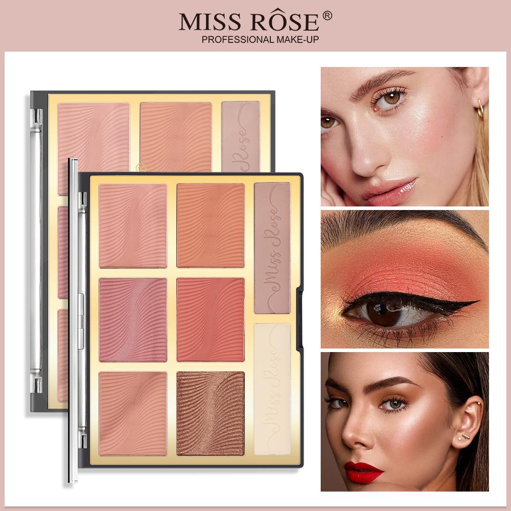 Miss Rose 2023 Fall New Rouge Eyeshadow 2-в-1 Beauty Palette, многоцветная матовая естественная нюдовая палитра для макияжа с градиентом румян
Miss Rose 2023 Fall New Rouge Eyeshadow 2-в-1 Beauty Palette, многоцветная матовая естественная нюдовая палитра для макияжа с градиентом румян