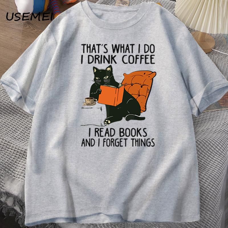 Милая футболка с кошкой для женщин и мужчин, с принтом кошки, кофе и книг, забавная дизайнерская хлопковая удобная мужская футболка, мужская одежда 4XL
Милая футболка с кошкой для женщин и мужчин, с принтом кошки, кофе и книг, забавная дизайнерская хлопковая удобная мужская футболка, мужская одежда 4XL