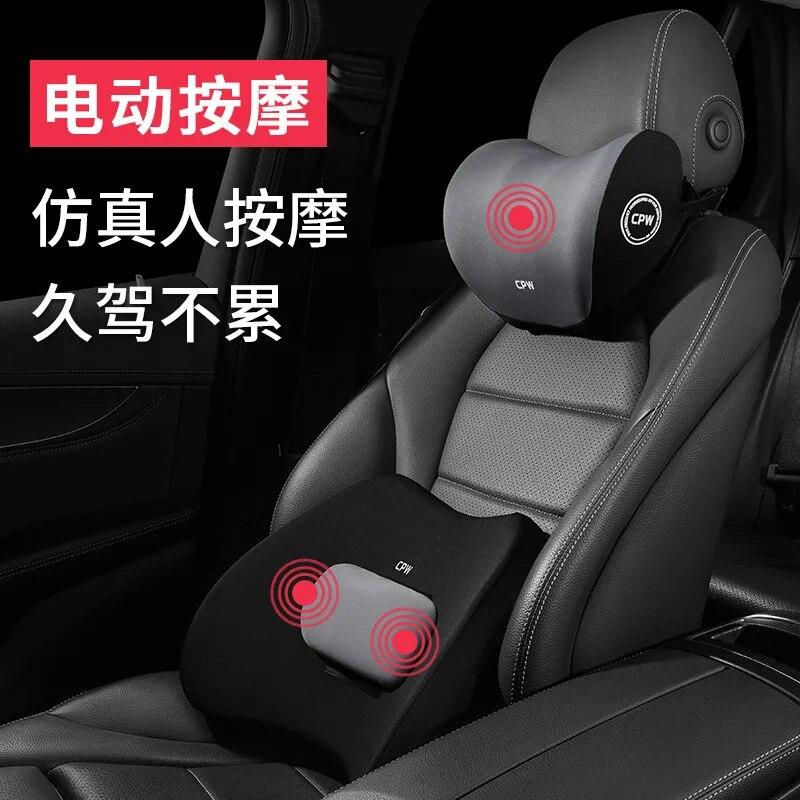 Автомобильный массажный подголовник, подушка для шеи, электрическая массажная поясничная поддержка, офисная подушка для спинки сиденья, хлопковая подушка с эффектом памяти, защитная подушка для талии и спины
Автомобильный массажный подголовник, подушка для шеи, электрическая массажная поясничная поддержка, офисная подушка для спинки сиденья, хлопковая подушка с эффектом памяти, защитная подушка для талии и спины
