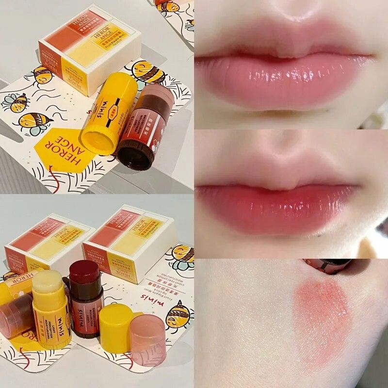 HERORANGE Fruit Mini Lip Balm Two Pack Set Moisturizing Lipstick Moisturizing Autumn and Winter Lip Mask Anti-Drying красный
HERORANGE Fruit Mini Lip Balm Two Pack Set Moisturizing Lipstick Moisturizing Autumn and Winter Lip Mask Anti-Drying красный