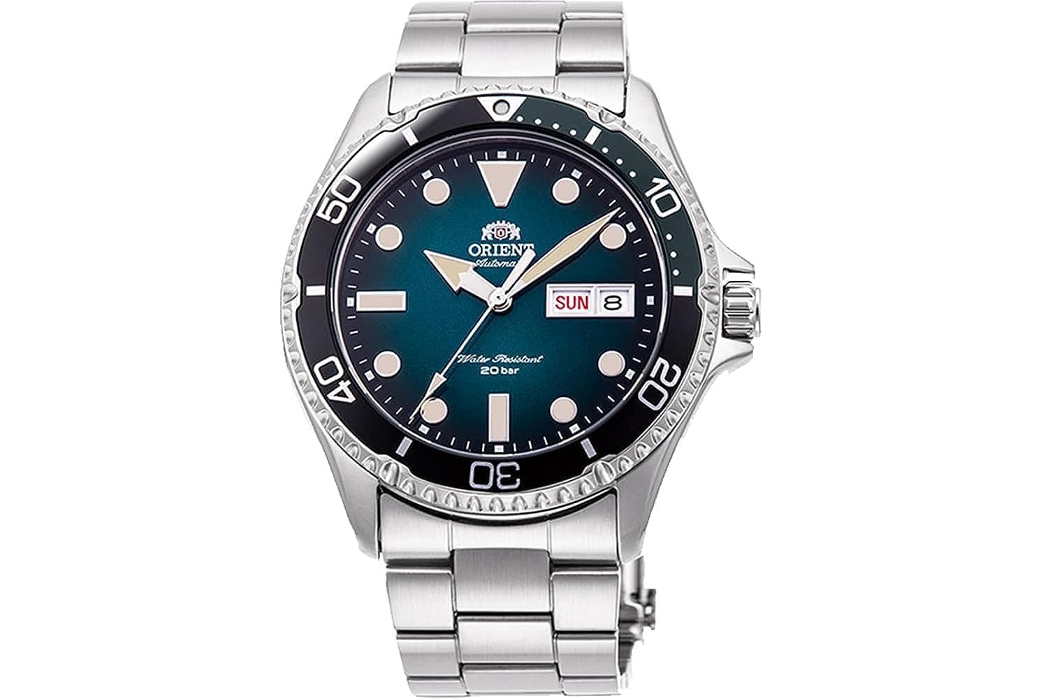 Orient Men s Automatic/Hand Winding 200M Diver Style Watch with Sapphire Crystal RA-AA08
Orient Men s Automatic/Hand Winding 200M Diver Style Watch with Sapphire Crystal RA-AA08