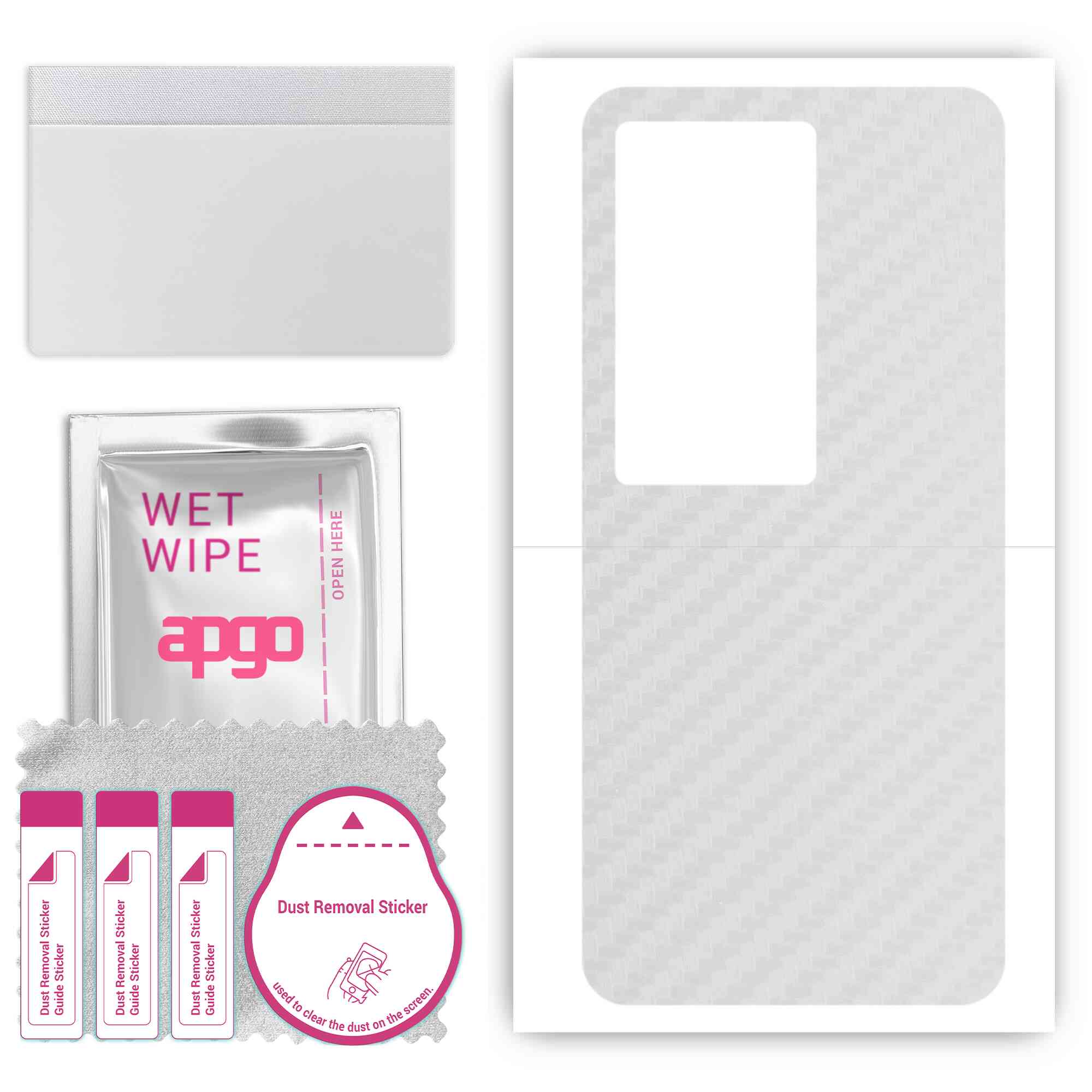 apgo Захисна наклейка для задньої панелі, сумісна з Vivo IQOO 11 5G, Wrap Film, Foil, Vinyl - Pattern Transparent Carbon
apgo Захисна наклейка для задньої панелі, сумісна з Vivo IQOO 11 5G, Wrap Film, Foil, Vinyl - Pattern Transparent Carbon