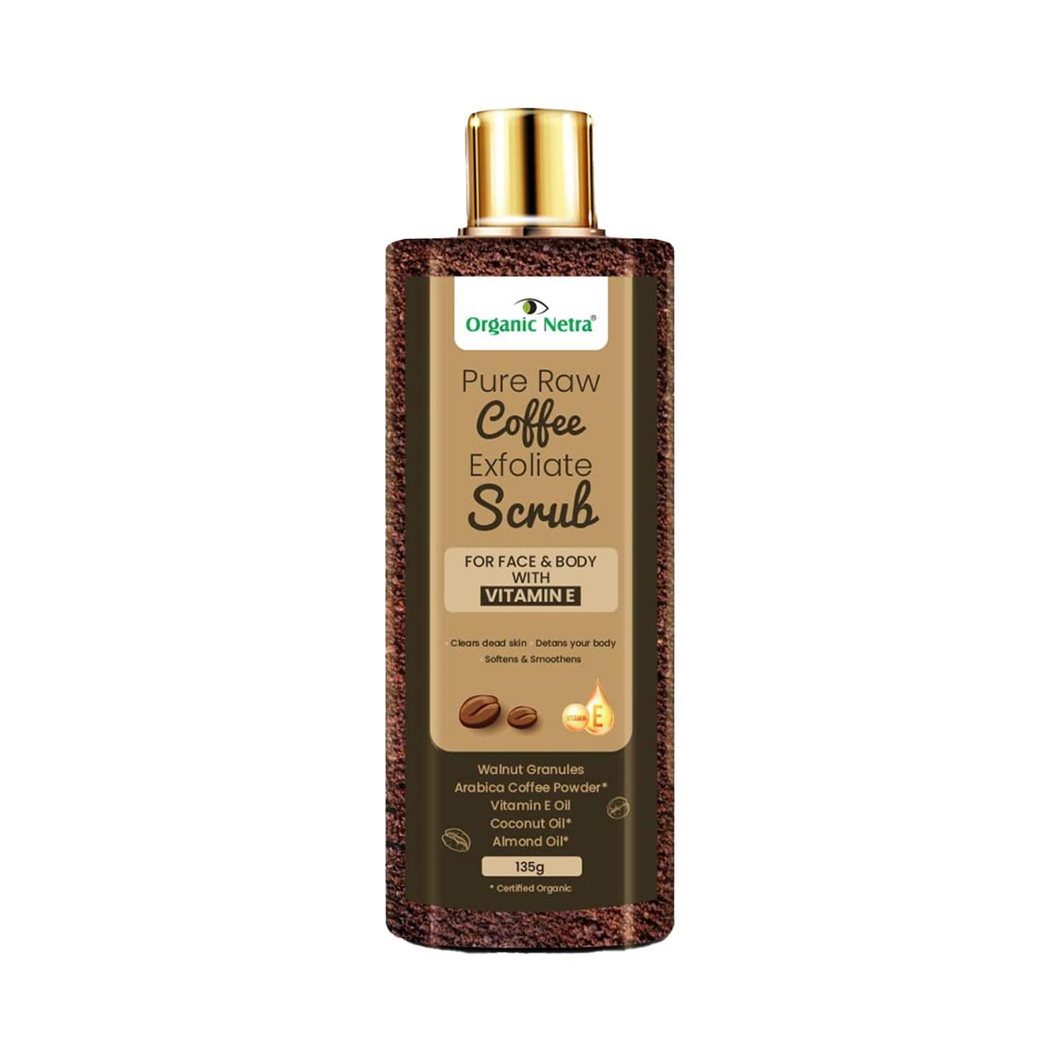 Органический отшелушивающий скраб Netra Pure Raw Coffee для лица и тела с витамином Е - 4,7 унции
Органический отшелушивающий скраб Netra Pure Raw Coffee для лица и тела с витамином Е - 4,7 унции