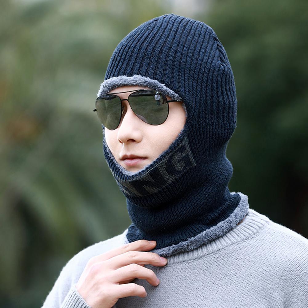 Men Winter Cycling Hat with Integrated Scarf Thick Warm Letter Print Windproof High Elasticity Full Outdoor Travel Co чорний
Men Winter Cycling Hat with Integrated Scarf Thick Warm Letter Print Windproof High Elasticity Full Outdoor Travel Co чорний