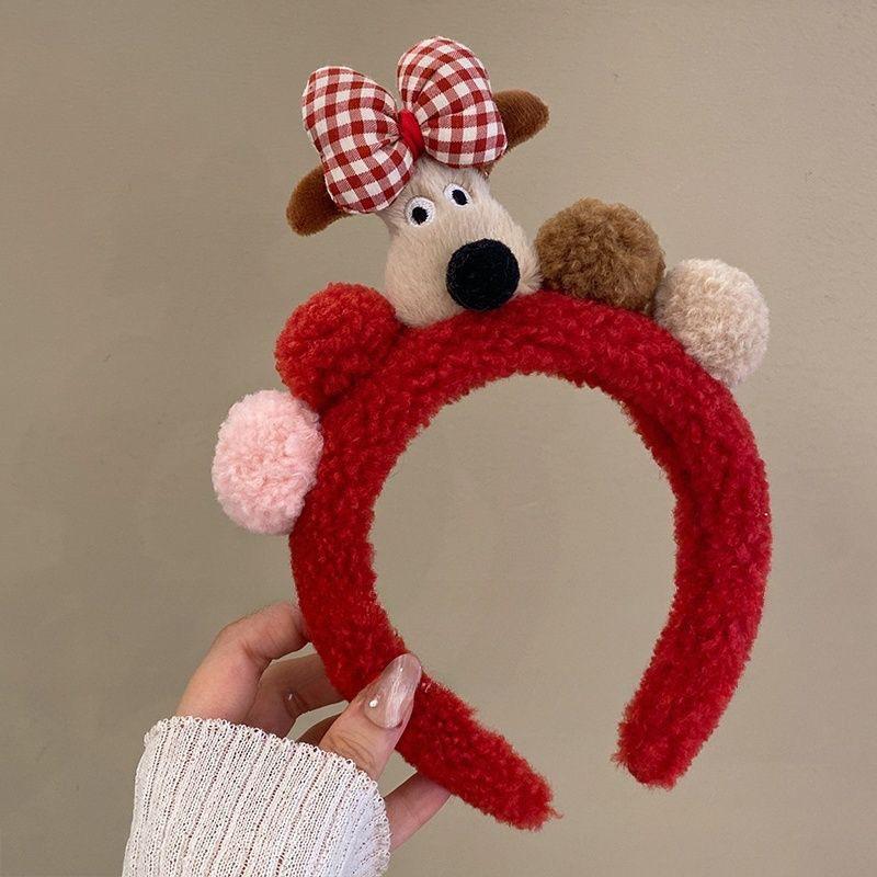 Adorable Red Plush Bow Bear Headband for Women - Perfect for Face Washing & Makeup
Adorable Red Plush Bow Bear Headband for Women - Perfect for Face Washing & Makeup