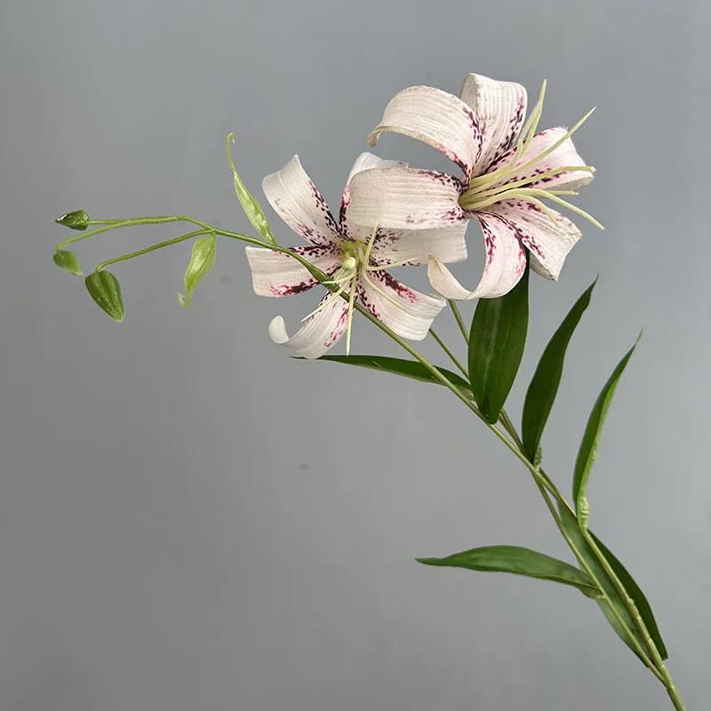 Simulation Flowers 73cm Hanging Lilies Branch Hotel Decorative Silk Artificial Flower 2 Heads Perfume Lily Party Decoration світло-рожевий колір
Simulation Flowers 73cm Hanging Lilies Branch Hotel Decorative Silk Artificial Flower 2 Heads Perfume Lily Party Decoration світло-рожевий колір