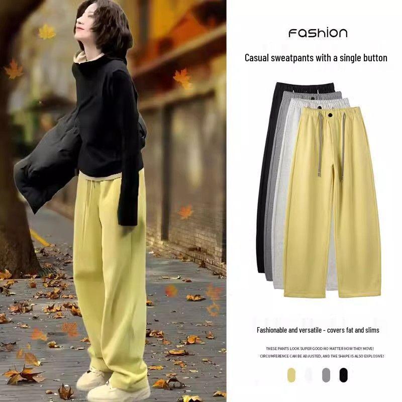 Women s European Style Scimitar Sweatpants - Autumn/Winter 2024, Plus Velvet, Thick, Loose Wide-Leg, High Street American Style M
Women s European Style Scimitar Sweatpants - Autumn/Winter 2024, Plus Velvet, Thick, Loose Wide-Leg, High Street American Style M