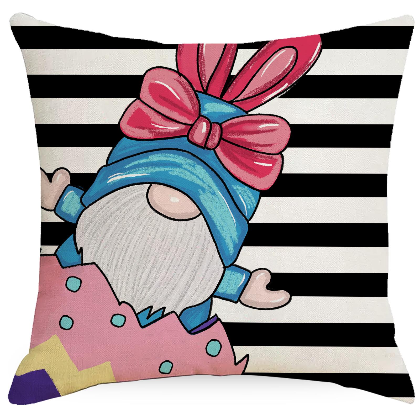 Easter Pillow Cover Rabbit Easter Egg Polyester Linen Printed Pillow Cover Car Sofa Cushion Premium Durable Quality 45 * 45Cm without pillow core
Easter Pillow Cover Rabbit Easter Egg Polyester Linen Printed Pillow Cover Car Sofa Cushion Premium Durable Quality 45 * 45Cm without pillow core