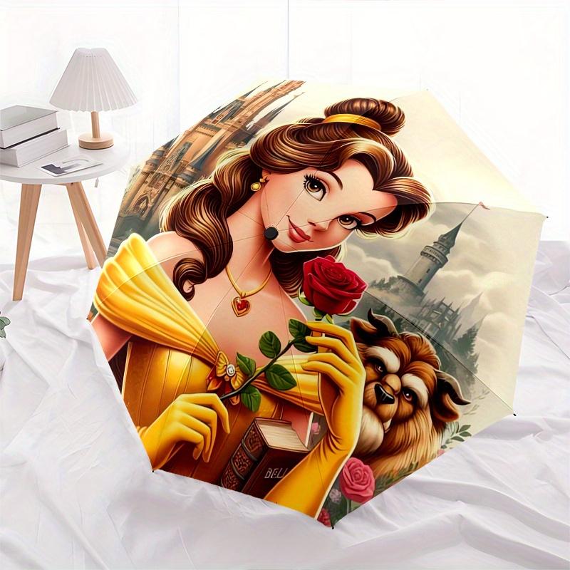 Disney Princess Belle Manual Opening and Closing Umbrella - 8-Rib Reinforced Folding Design, Lightweight and Portable, Suitable for Daily Bu
Disney Princess Belle Manual Opening and Closing Umbrella - 8-Rib Reinforced Folding Design, Lightweight and Portable, Suitable for Daily Bu