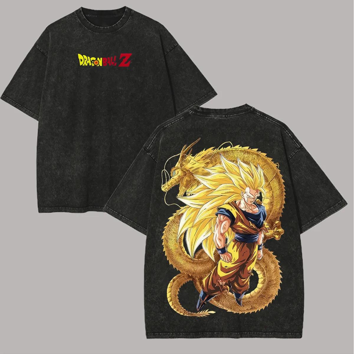 Goku Super Saiyan 3 T Shirt Men Acid Wash Anime Golden Dragon Graphic Cotton Vintage Gym Streetwear Shenron Back Print Tee M
Goku Super Saiyan 3 T Shirt Men Acid Wash Anime Golden Dragon Graphic Cotton Vintage Gym Streetwear Shenron Back Print Tee M