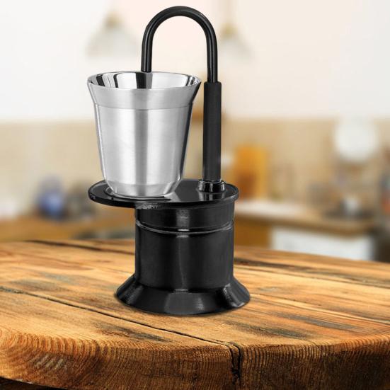 Yousheng Single Tube Moka Pot 1 Cup 50ML Italian Coffee Maker Portable Coffee Brewer for Outdoor Parties Travel Camping 50ML срібний
Yousheng Single Tube Moka Pot 1 Cup 50ML Italian Coffee Maker Portable Coffee Brewer for Outdoor Parties Travel Camping 50ML срібний