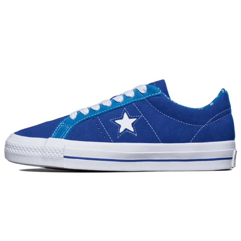 Converse One Star Pro Rosen Retro Casual Non-slip and Abrasion Resistant Low-Top Board Shoes Unisex Ocean Blue 35
Converse One Star Pro Rosen Retro Casual Non-slip and Abrasion Resistant Low-Top Board Shoes Unisex Ocean Blue 35