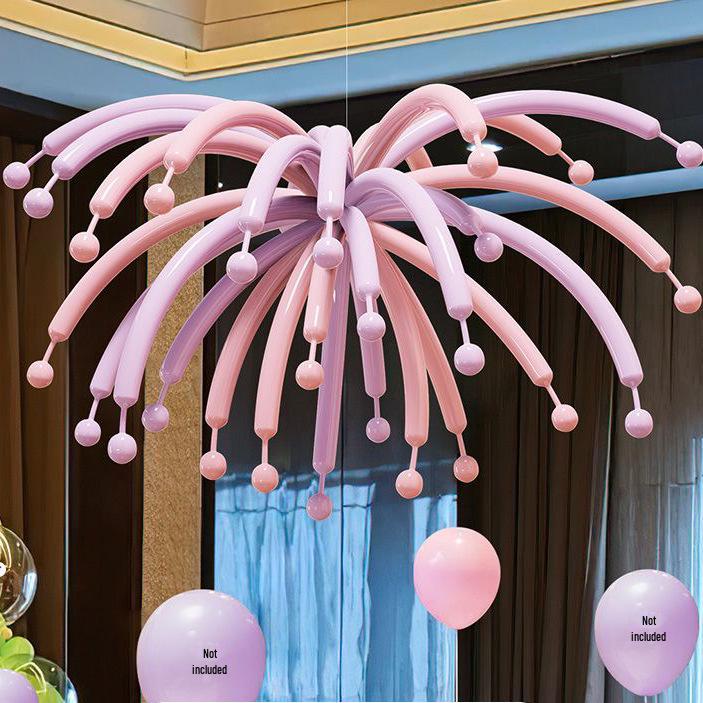 Дофаминовые цветные длинные шары в форме фейерверка для креативных дней рождения и украшений
Дофаминовые цветные длинные шары в форме фейерверка для креативных дней рождения и украшений