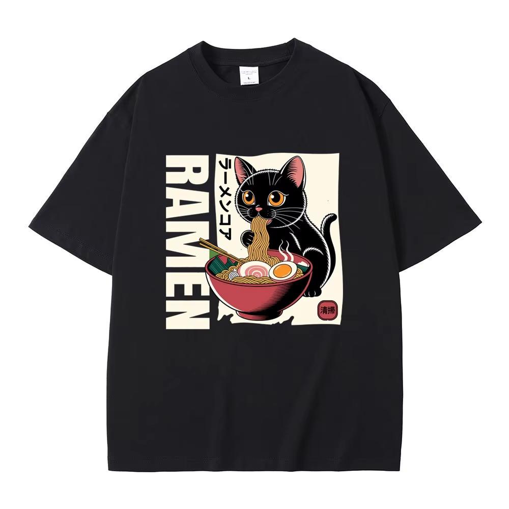Ramen Cat Funny Graphic T Shirt Men Women Vintage Humor Japanese Style T-shirt Male Casual Oversized Short Sleeve T-shirts To... 5XL різнокольоровий
Ramen Cat Funny Graphic T Shirt Men Women Vintage Humor Japanese Style T-shirt Male Casual Oversized Short Sleeve T-shirts To... 5XL різнокольоровий