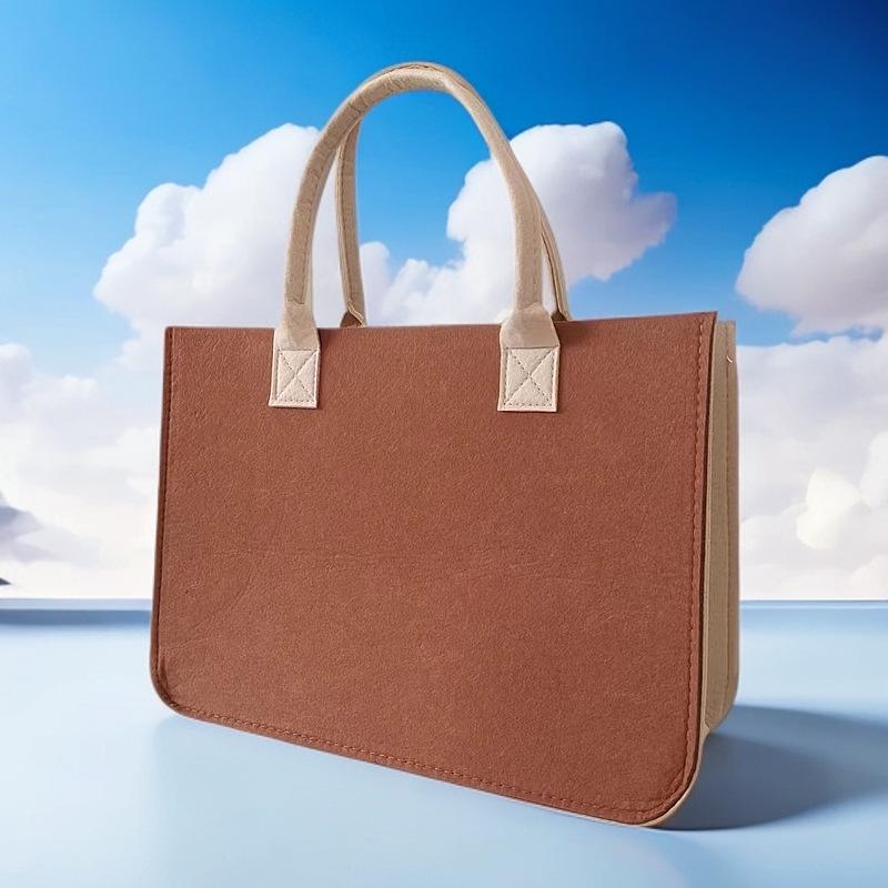 Pristine Felt Handbag Tote with Zipper - Stylish Commute & Gift Shopping Bag 35x30
Pristine Felt Handbag Tote with Zipper - Stylish Commute & Gift Shopping Bag 35x30
