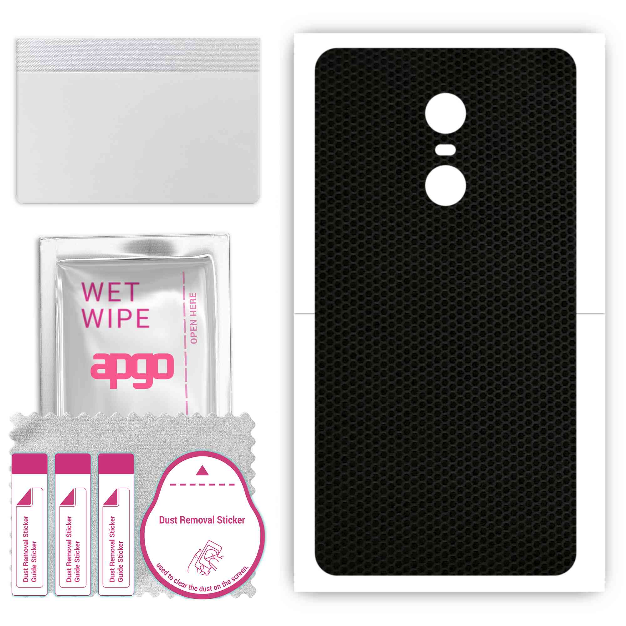 apgo Protective Skin Sticker for the back compatible with Xiaomi Redmi Note 4X, Wrap Film, Foil, Vinyl - Pattern Matrix
apgo Protective Skin Sticker for the back compatible with Xiaomi Redmi Note 4X, Wrap Film, Foil, Vinyl - Pattern Matrix
