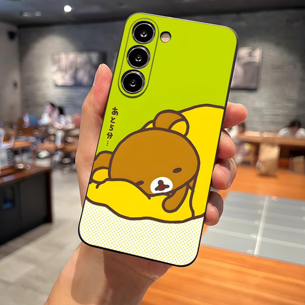 Cute Rilakkuma Bear Phone Case For Samsung S23 Ultra S24 S22 S20 Fe S21 Plus Galaxy A54 A34 A24 A53 A13 A16 Back Cover Samsung s25Plus 5G
Cute Rilakkuma Bear Phone Case For Samsung S23 Ultra S24 S22 S20 Fe S21 Plus Galaxy A54 A34 A24 A53 A13 A16 Back Cover Samsung s25Plus 5G
