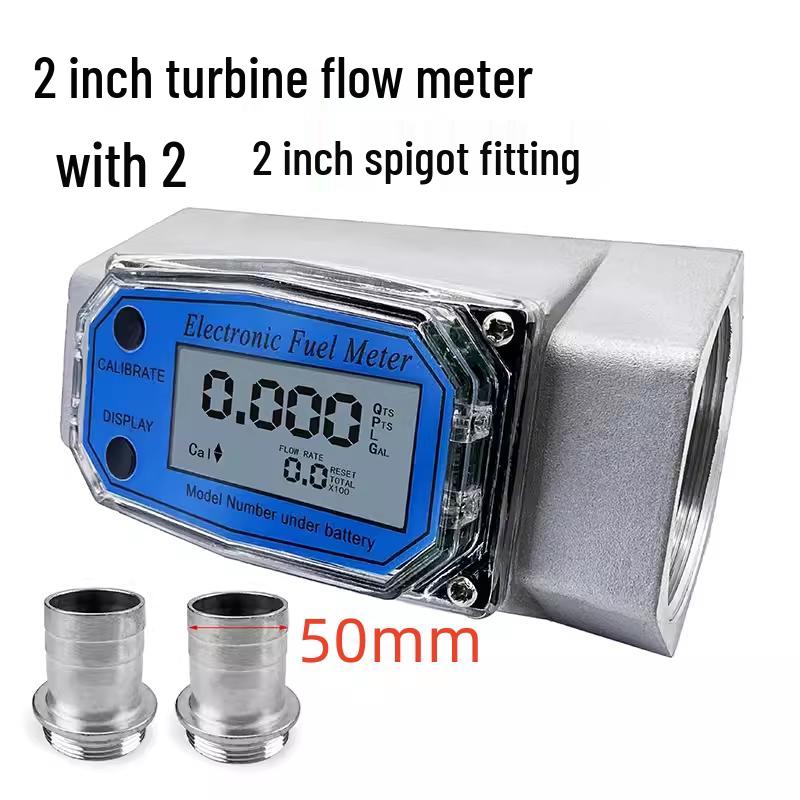 Aokewen 2-Inch Digital Stainless Steel Liquid Flow Meter
Aokewen 2-Inch Digital Stainless Steel Liquid Flow Meter