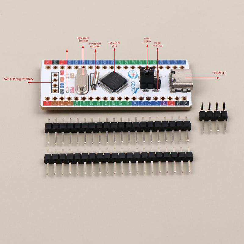 Gd32E230 32E230 32E230C8T6 Development Board Gd32E230C8T6 Evt Core Board Stm32F103 Replacement Accessories one size
Gd32E230 32E230 32E230C8T6 Development Board Gd32E230C8T6 Evt Core Board Stm32F103 Replacement Accessories one size