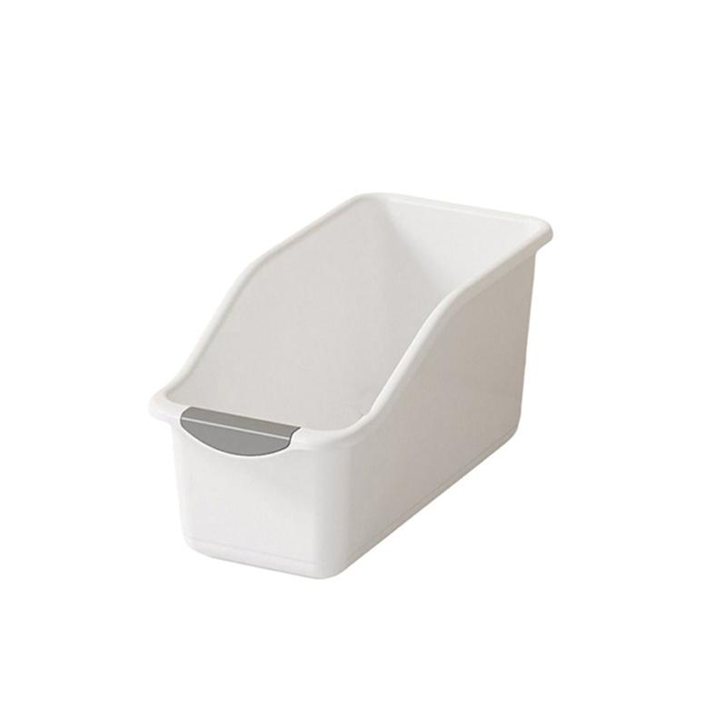 Curved Plastic Storage Bins Kitchen Cabinet Organizers with Wheels Multi-Functional Storage Box Home Cleaning Supplies Storage
Curved Plastic Storage Bins Kitchen Cabinet Organizers with Wheels Multi-Functional Storage Box Home Cleaning Supplies Storage