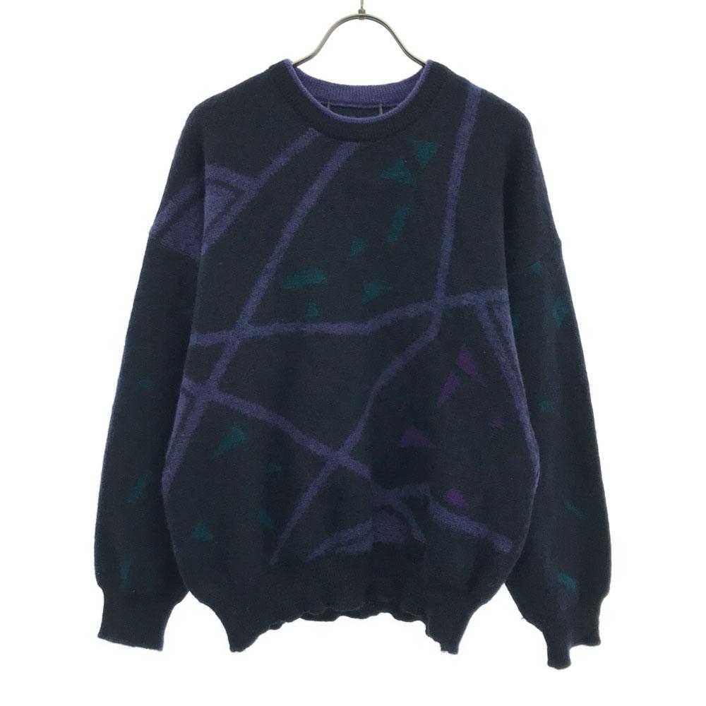 VINTAGE 80s wool blend Overall handle Long sleeve Crew neck sweater knit Men s Used
VINTAGE 80s wool blend Overall handle Long sleeve Crew neck sweater knit Men s Used