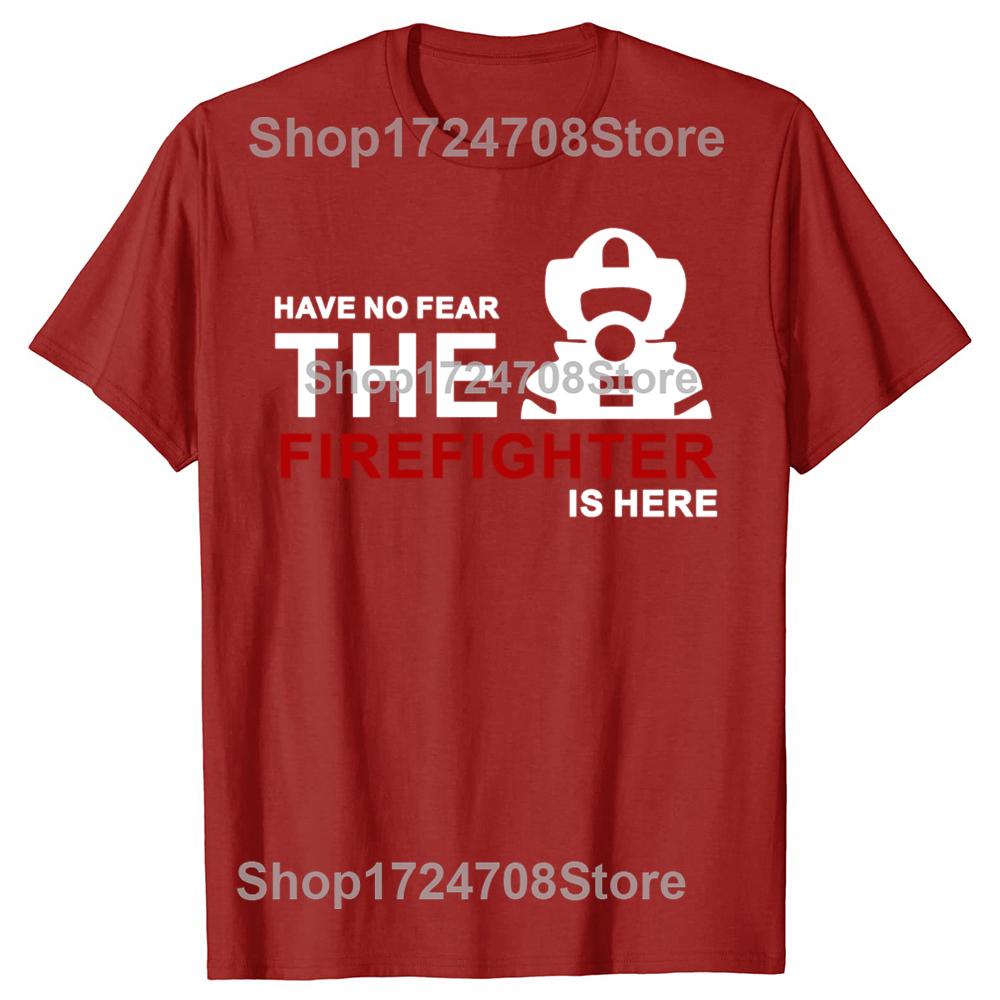 Have No Fear Firefighter Is Here T Shirt Funny Birthday Gift For Men Dad Father Husband Boyfriend Guys Fireman Cotton TShirt S
Have No Fear Firefighter Is Here T Shirt Funny Birthday Gift For Men Dad Father Husband Boyfriend Guys Fireman Cotton TShirt S