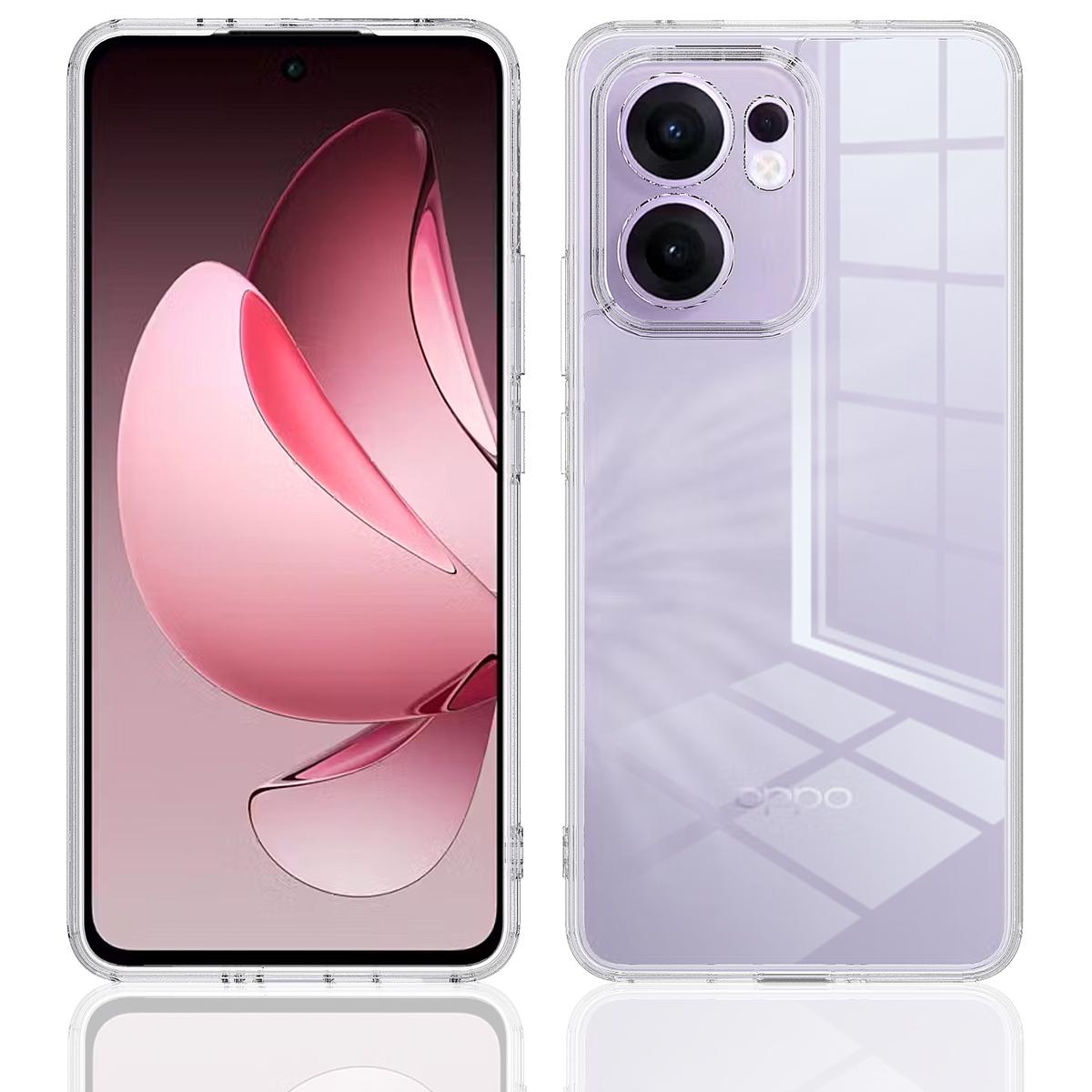 For Oppo Reno13 F 4G/Oppo Reno13 F 5G Clear Phone Case TPU+Acrylic Shockproof Phone Back Cover Clear
For Oppo Reno13 F 4G/Oppo Reno13 F 5G Clear Phone Case TPU+Acrylic Shockproof Phone Back Cover Clear