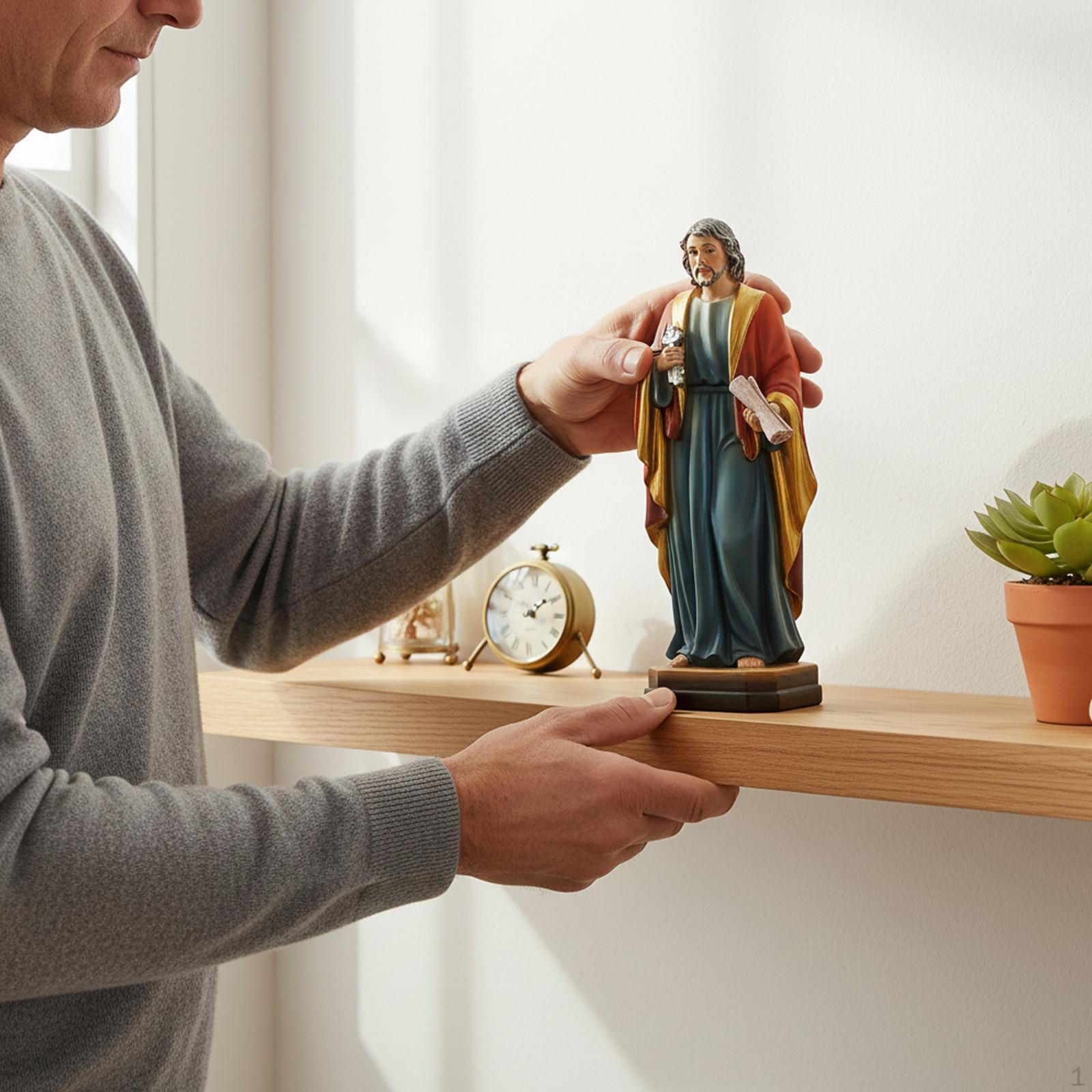 Old Men Statue Sculpture Indoor Decoration Catholic Decor Religious Gift Decorative Craftsmen
Old Men Statue Sculpture Indoor Decoration Catholic Decor Religious Gift Decorative Craftsmen