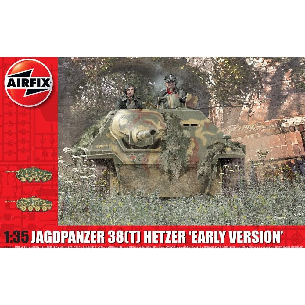 Airfix German Hetzer Tank Destroyer Early Model Plastic Model X1355 1/35
Airfix German Hetzer Tank Destroyer Early Model Plastic Model X1355 1/35