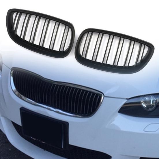 1 пара передних автомобильных решеток 51137157277, матовые черные почки 51137157278 для BMW 3
1 пара передних автомобильных решеток 51137157277, матовые черные почки 51137157278 для BMW 3