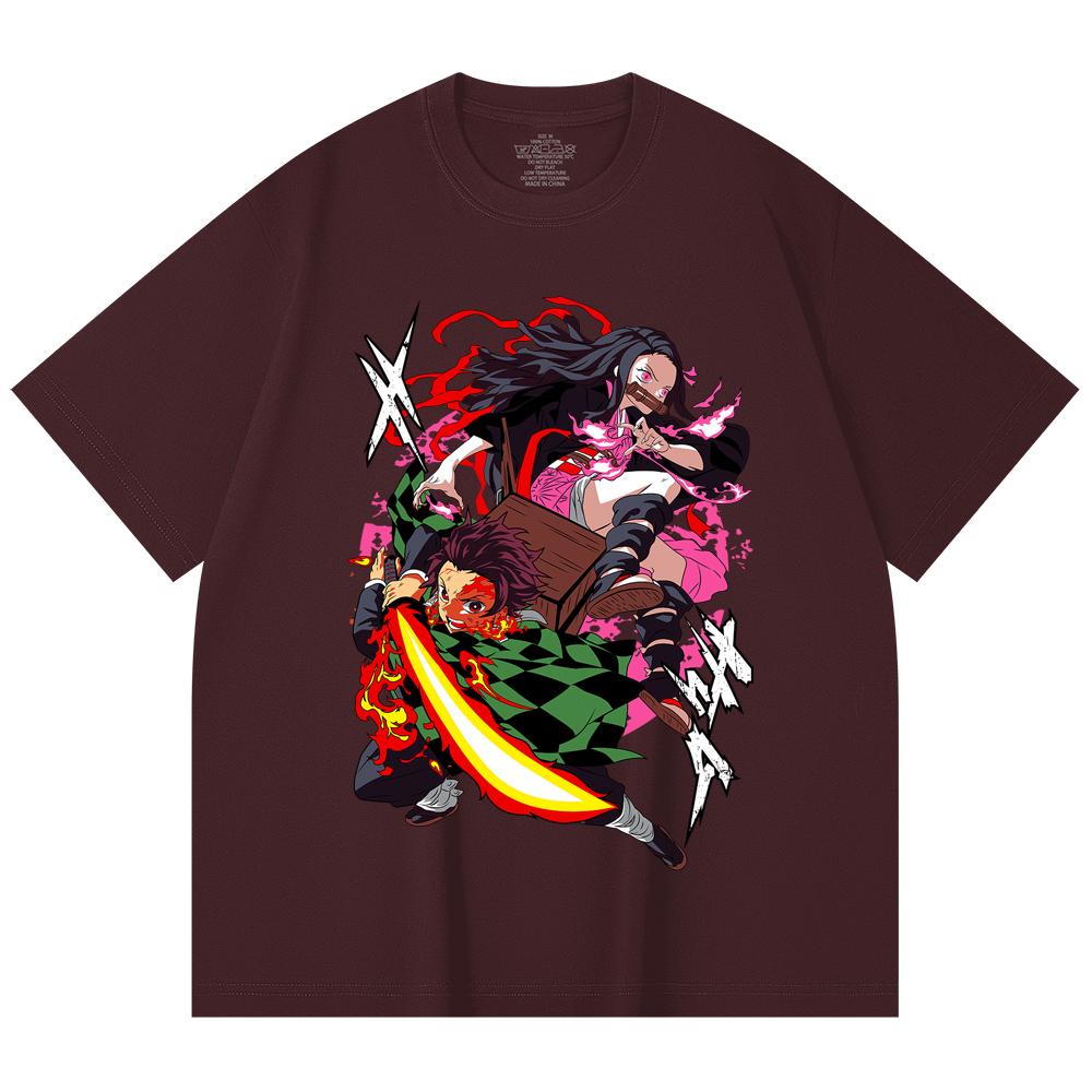 230 Gsm 100% Cotton Demon Slayer V3 Tanjiro Nezuko Print Unisex Heavy Cotton T Shirt 2XL
230 Gsm 100% Cotton Demon Slayer V3 Tanjiro Nezuko Print Unisex Heavy Cotton T Shirt 2XL