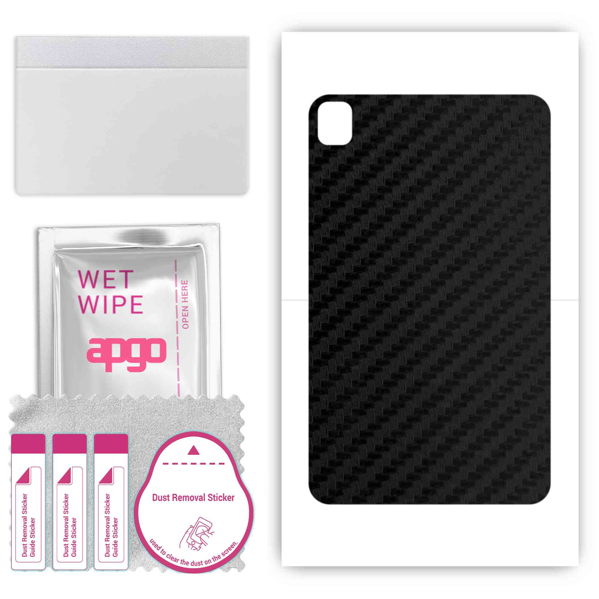 apgo Protective Skin Sticker for the back compatible with Nokia T10, Wrap Film, Foil, Vinyl - Pattern Carbon Black
apgo Protective Skin Sticker for the back compatible with Nokia T10, Wrap Film, Foil, Vinyl - Pattern Carbon Black