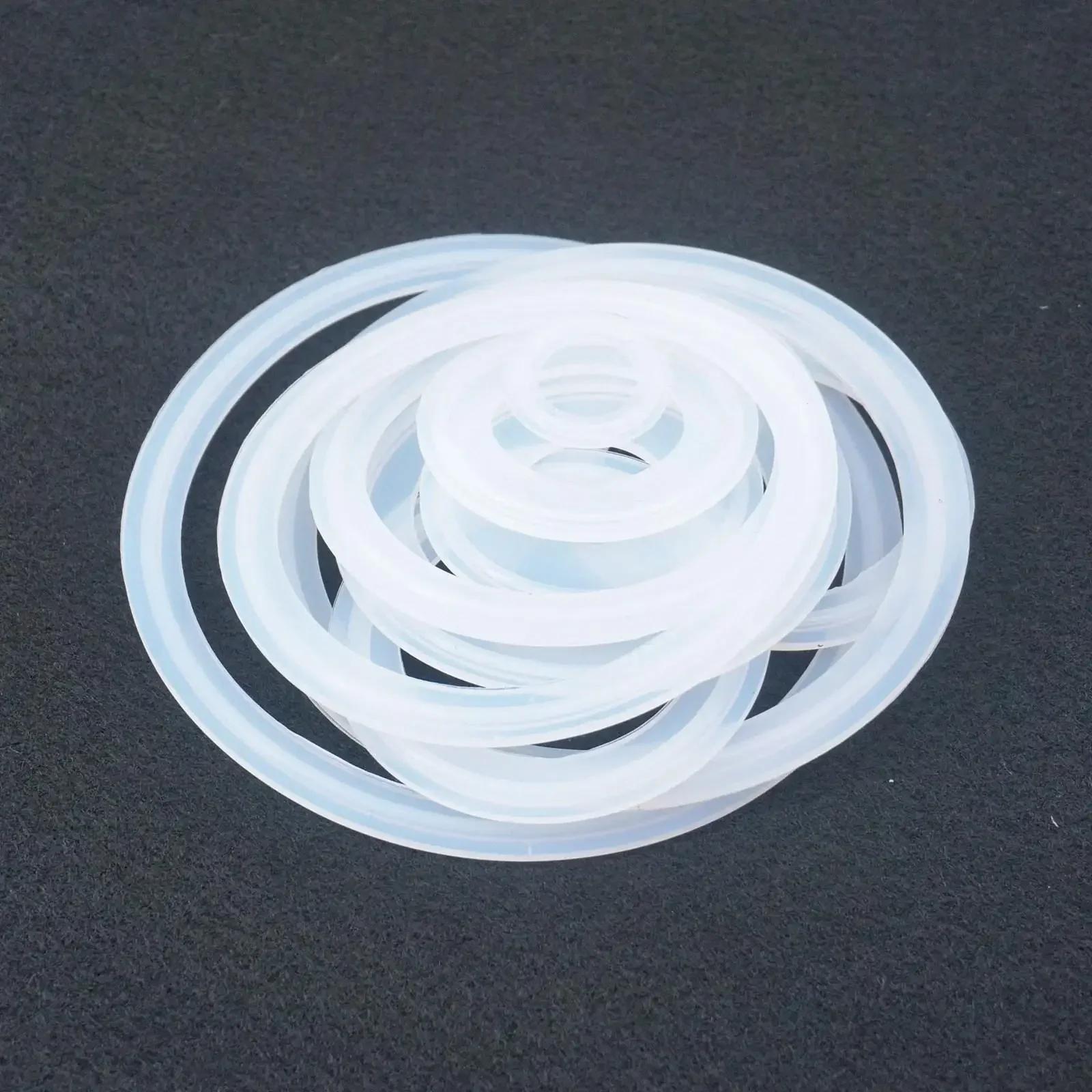LOT 5 1/2 3/4 1 1.5 2 2.5 3 3.5 4 Tri Clamp Ferrule Silicon Rubber Sealing Gasket Ring Washer Sanitary Homebrew 19x34mm
LOT 5 1/2 3/4 1 1.5 2 2.5 3 3.5 4 Tri Clamp Ferrule Silicon Rubber Sealing Gasket Ring Washer Sanitary Homebrew 19x34mm