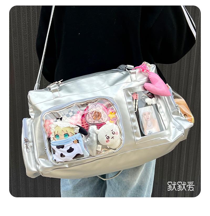 JIAERDI Harajuku Silver Itabag Women Fashionable Lightweight Large Capacity Fitness Bag Female Sports Travel Crossbody Bags New 54x25x20.5cm серебряный
JIAERDI Harajuku Silver Itabag Women Fashionable Lightweight Large Capacity Fitness Bag Female Sports Travel Crossbody Bags New 54x25x20.5cm серебряный